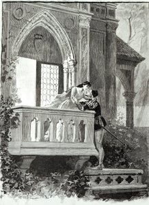 Jelenet a Rómeó és Júlia II. felvonásából, a Theatre National de l